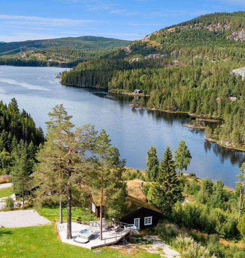 Вілла Libeli- Panoramaview Towards Gaustadtoppen- Jacuzzi Lona Екстер'єр фото